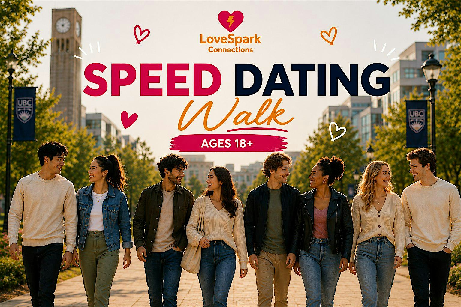 Speed Dating Walk | Ages 18+ | Vancouver