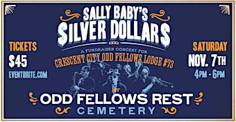 Sally Baby's Silver Dollars at Odd Fellow's Rest cemetery