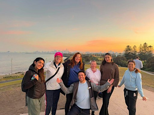 SUNRISE - St Kilda Lookout, Pier Walk + Dip W/Dan - 6km (Dog Friendly)