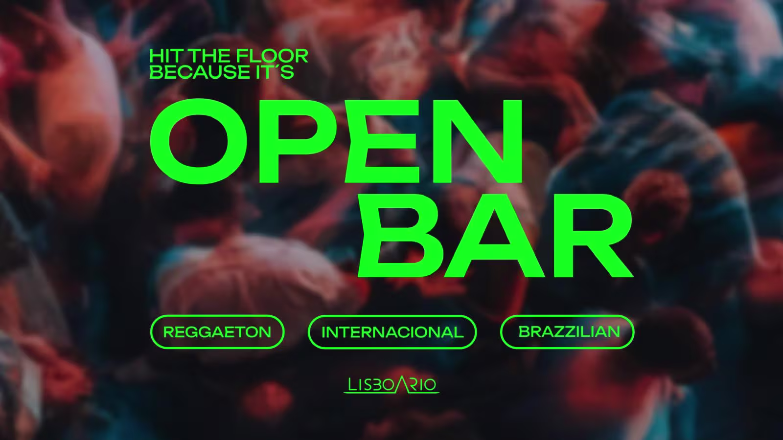 Open Bar - Beer And Cider Until 4am
