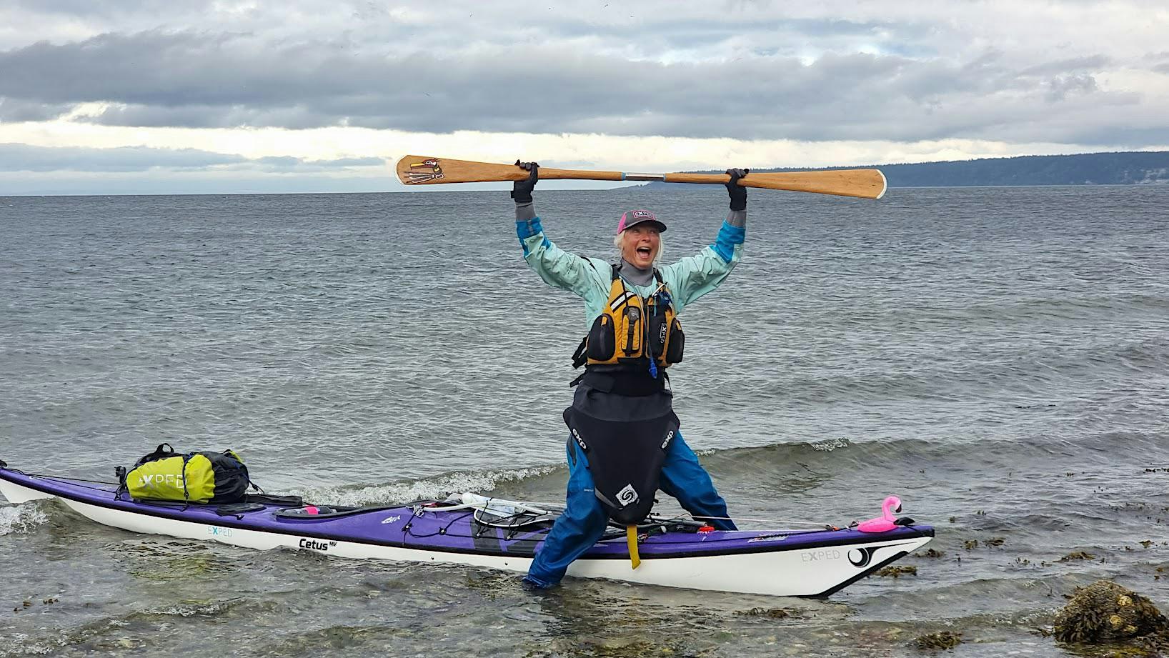 Susan Conrad  talks about  her 78-day solo paddle from Washington to Sitka!