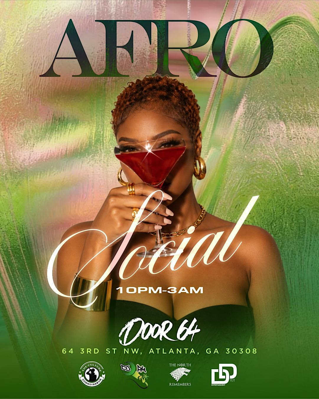 Afro Social Fridays at  DOOR 64 ATL