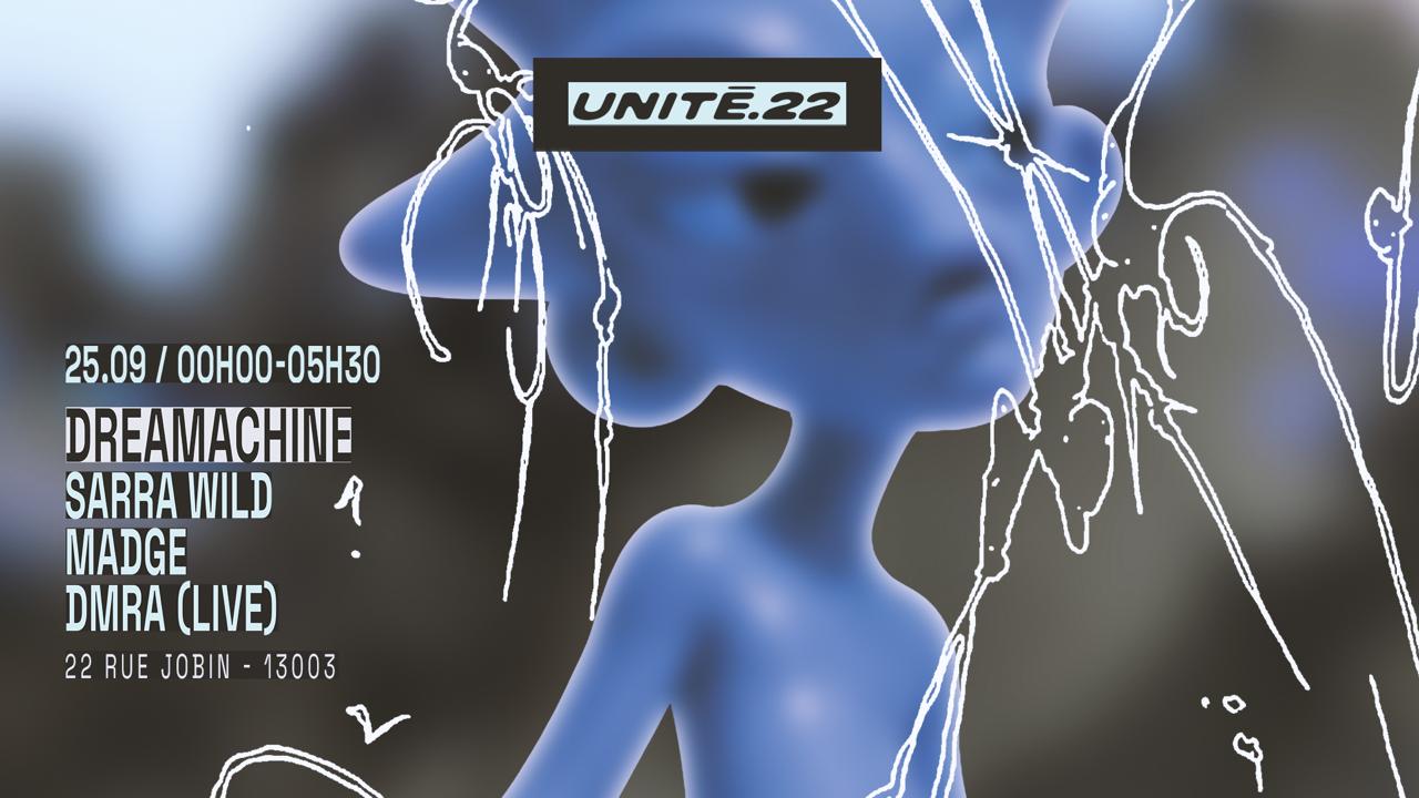 U.22 X Dreamachine Festival: Dmra (Live), Madge, Sarra Wild