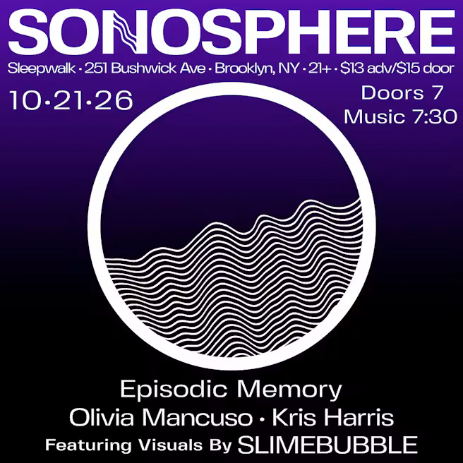 Sonosphere: Episodic Memory, Olivia Mancuso, Kris Harris