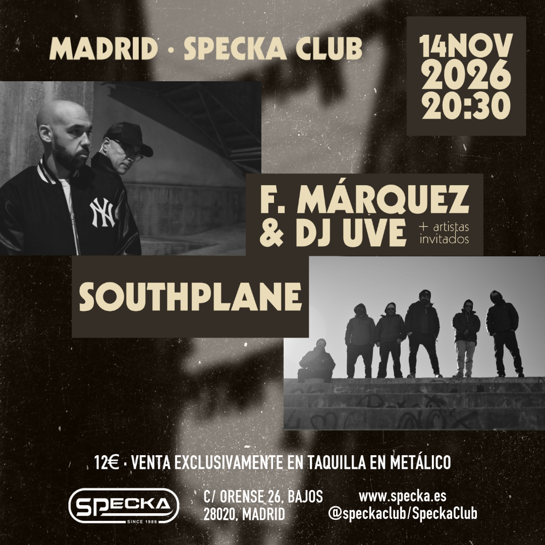 Dj Uve + F. Márquez presentando Ropa Vieja & Southplane