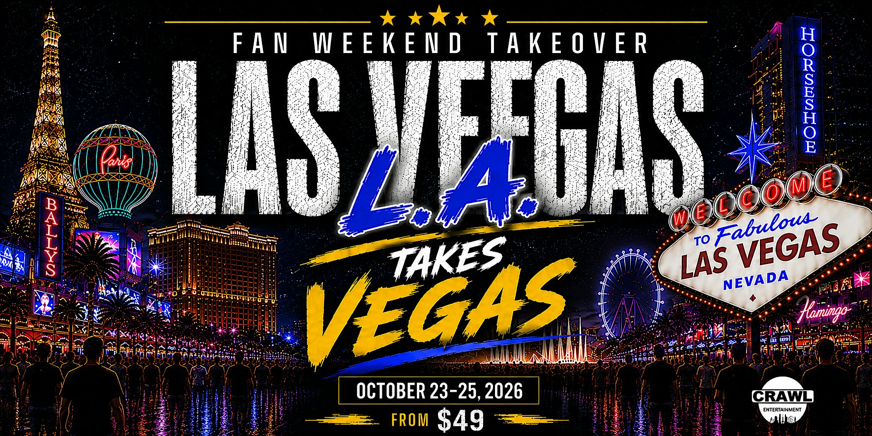 Fan Weekend Takeover: LA Rams Take Las Vegas Oct 23-25