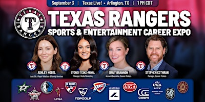 2026 Texas Rangers Sports & Entertainment Career Expo