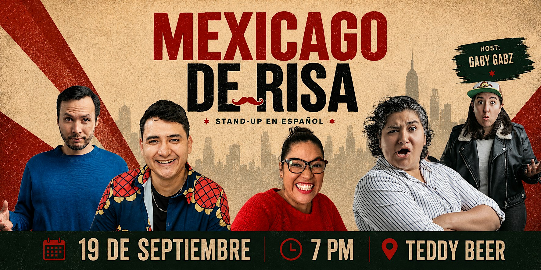 Mexicago de Risa - Comedia en español (7pm)