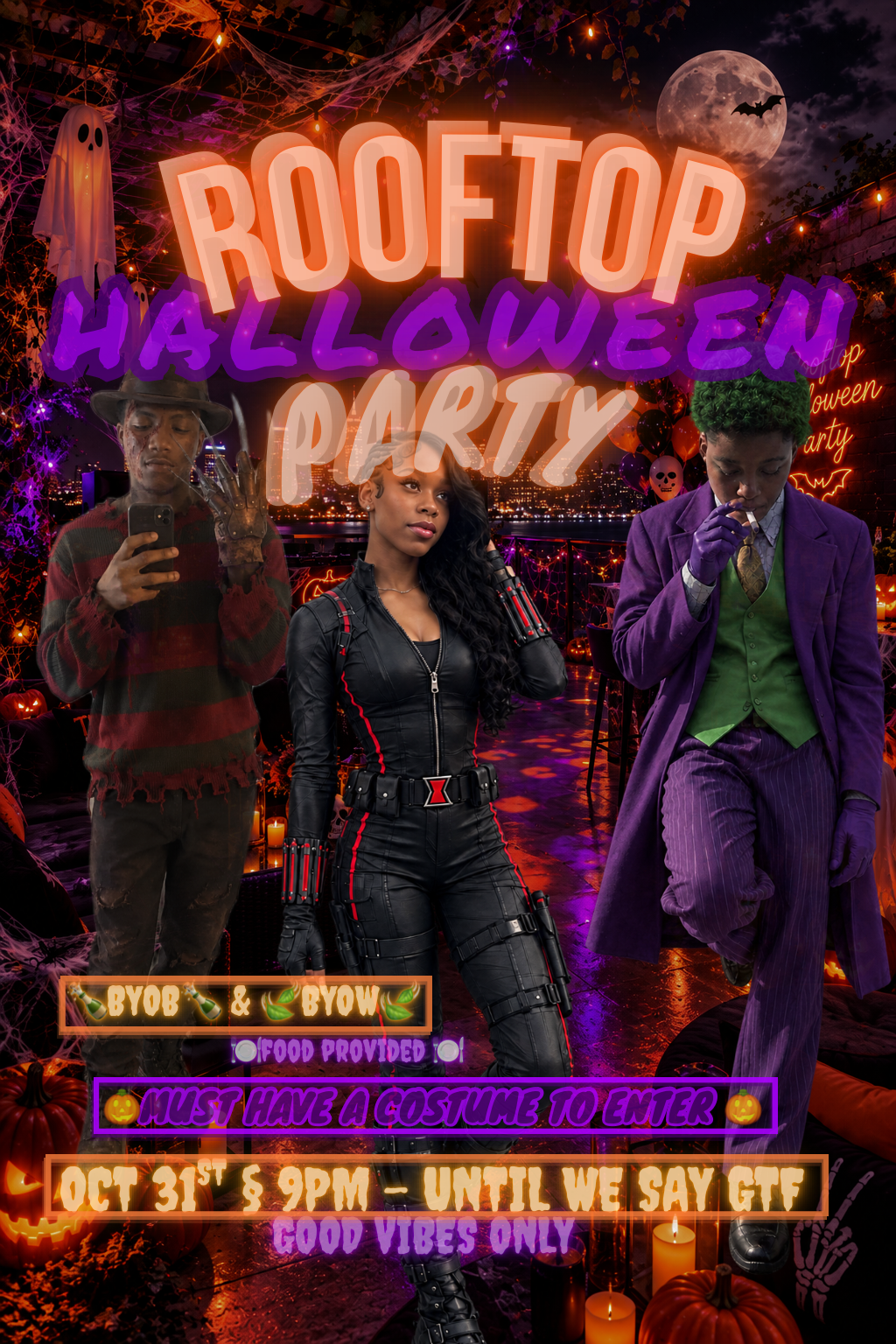 Halloween  RoofTop Party