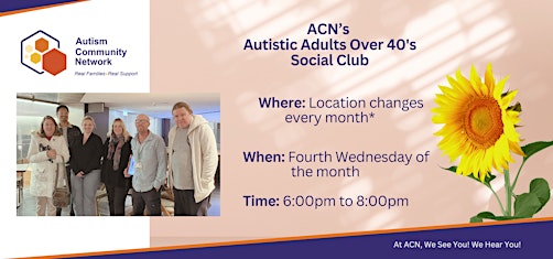 ACN's Autistic Adults Over 40s Social Club