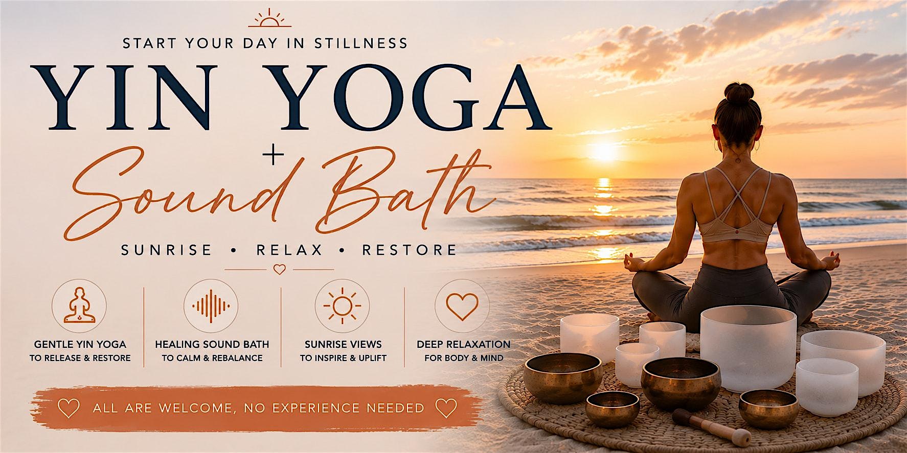 Yin Yoga &  Sound Bath: TG It's Restorative Friday