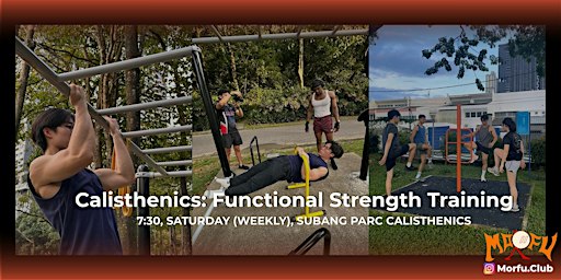 Beginner Friendly Calisthenics (Every Saturday)