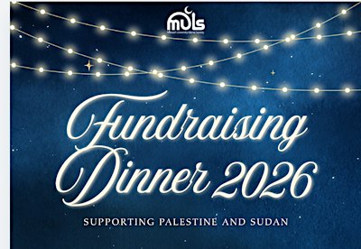 MUIS Fundraising Dinner for Palestine and Sudan 2026