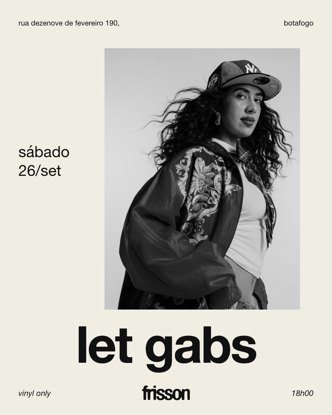 Frisson Recebe: Letgabs