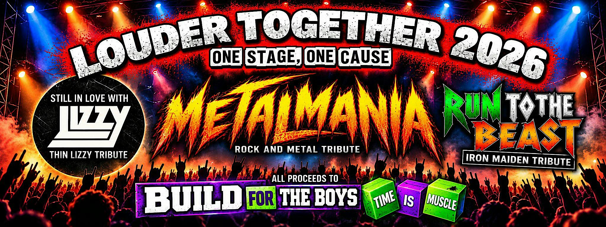 Louder Together 2026 - All Ages, All Afternoon, ALL ROCK
