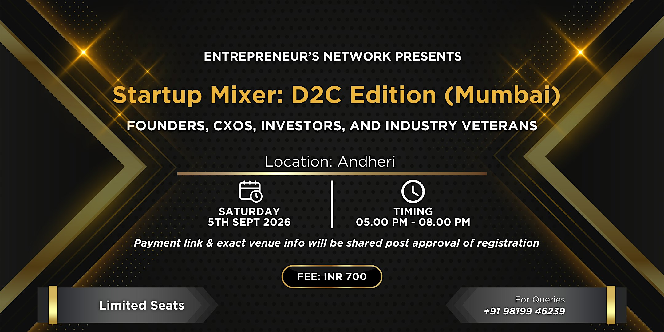 D2C Founder's Mixer (Mumbai)