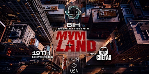 BOLLYWOOD NIGHT WITH DJ CHETAS — BIH X MVM | Ibiza Lounge | Sep 19