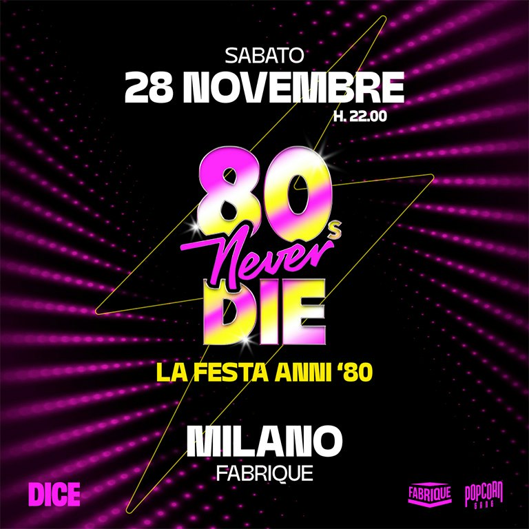 80s Never Die 