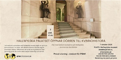 Privat visning av Hallwylska palatset