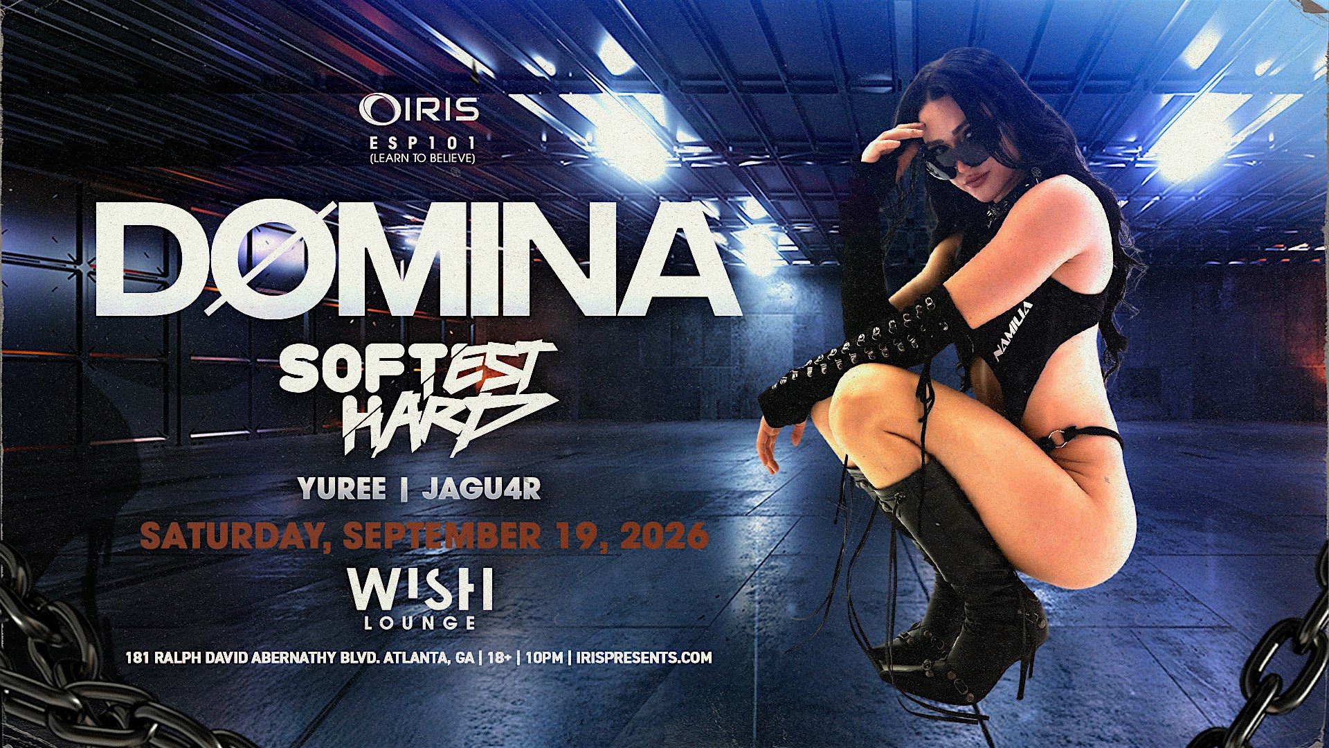 Iris Presents: Dømina @ Wish Lounge | Sat, Sept 19th!