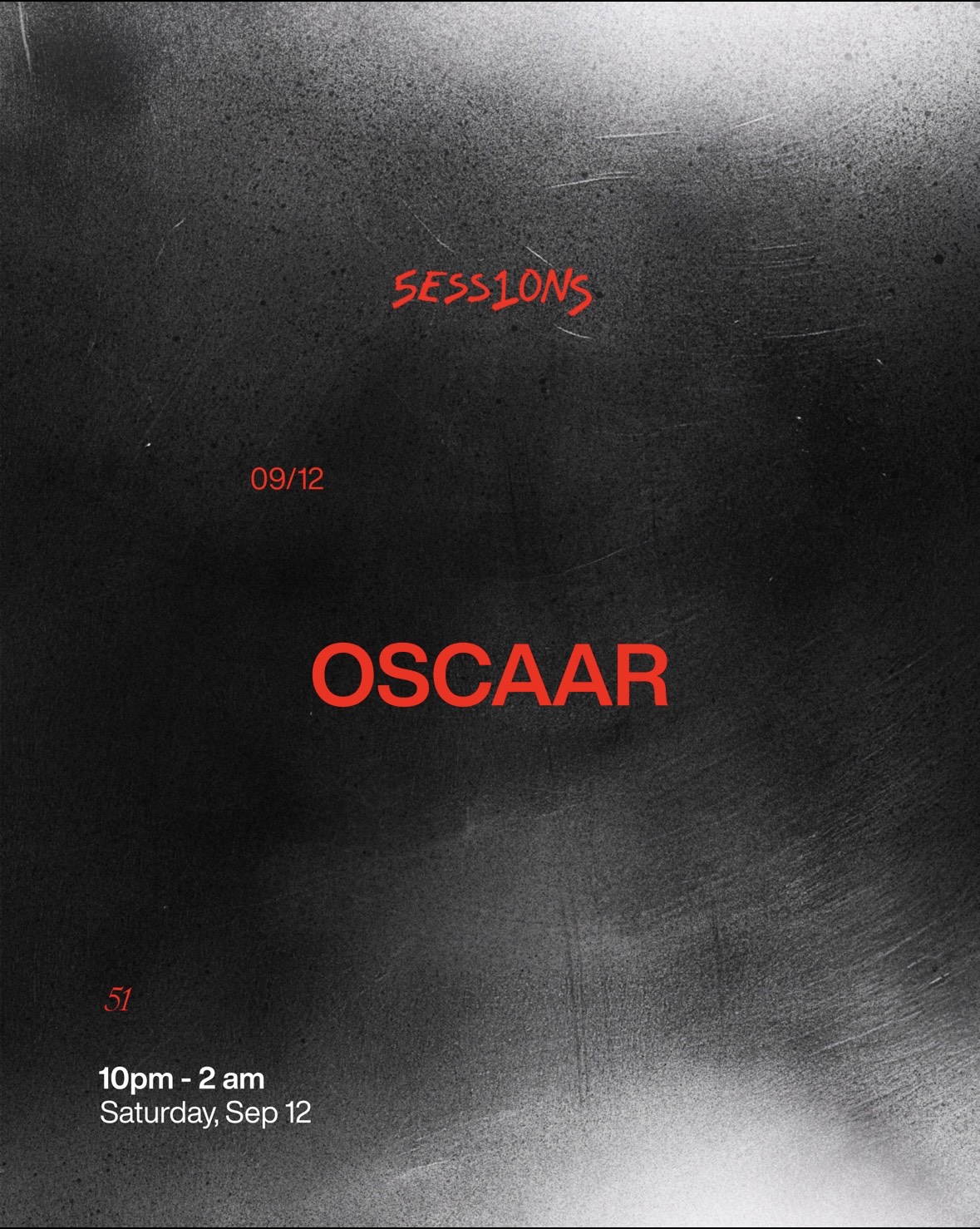 5ESS1ONS x OSCAAR | SEP 12