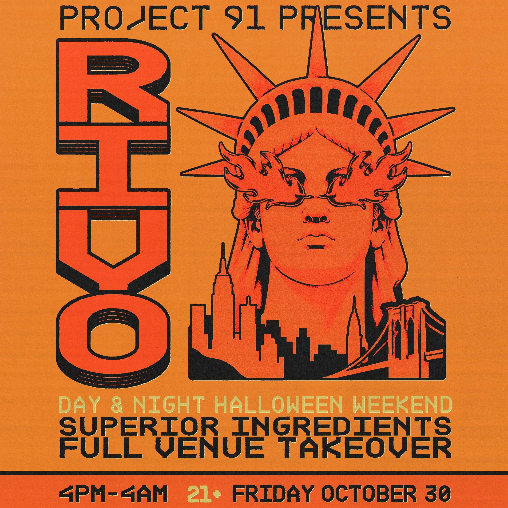 Rivo Day & Night Full Venue Takeover