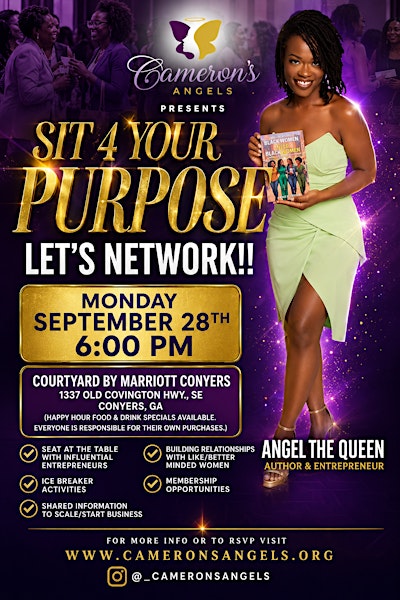 SIT 4 YOUR PURPOSE FEATURING ANGEL THE QUEEN