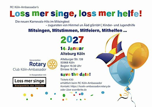 Loss mer singe meets Rotary