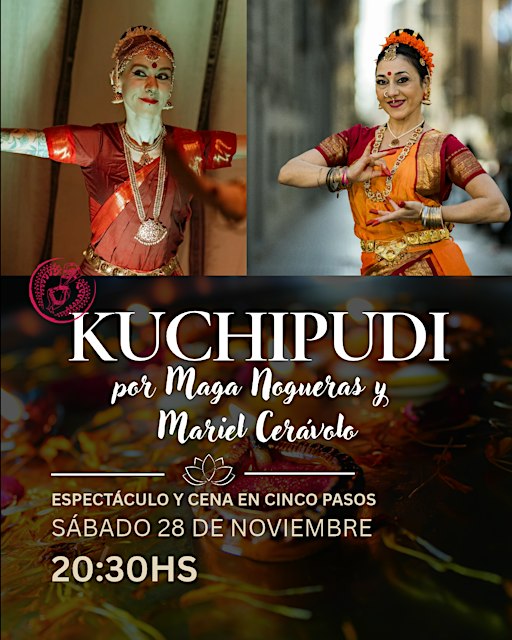 KUCHIPUDI con Maga Nogueras y Mariel Cerávolo