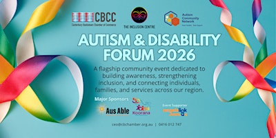 CBCC Autism & Disability Forum 2026