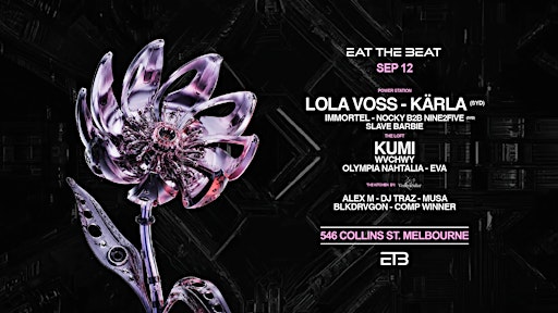 Eat The Beat Saturdays | Sep 12