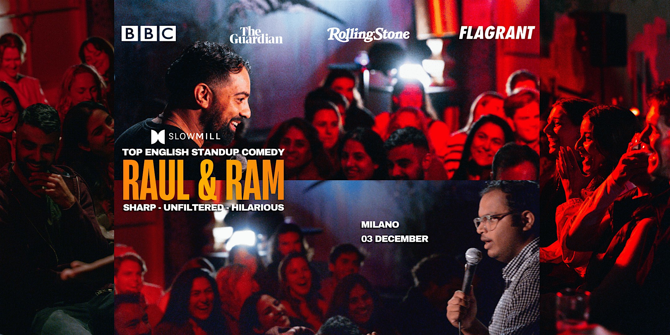Raul and Ram - Standup Comedy in English - Milano