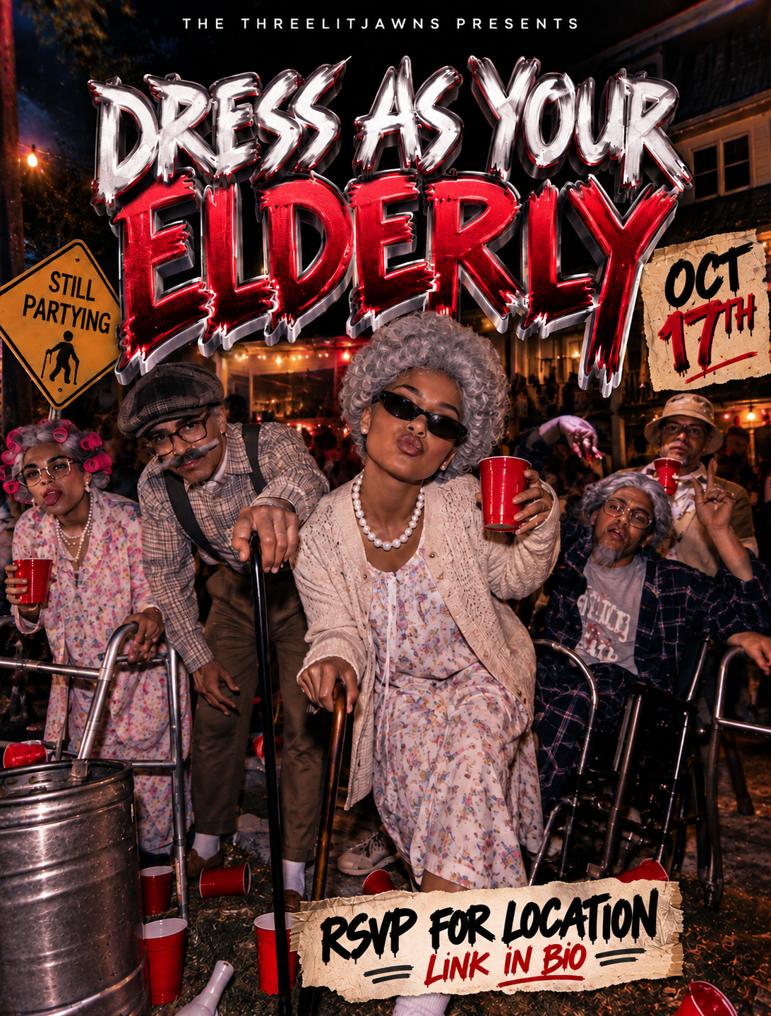 DRESS AS YOUR ELDERLY