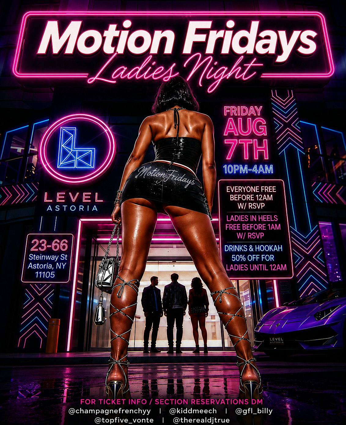 MOTION FRIDAYS @ LEVEL ASTORIA