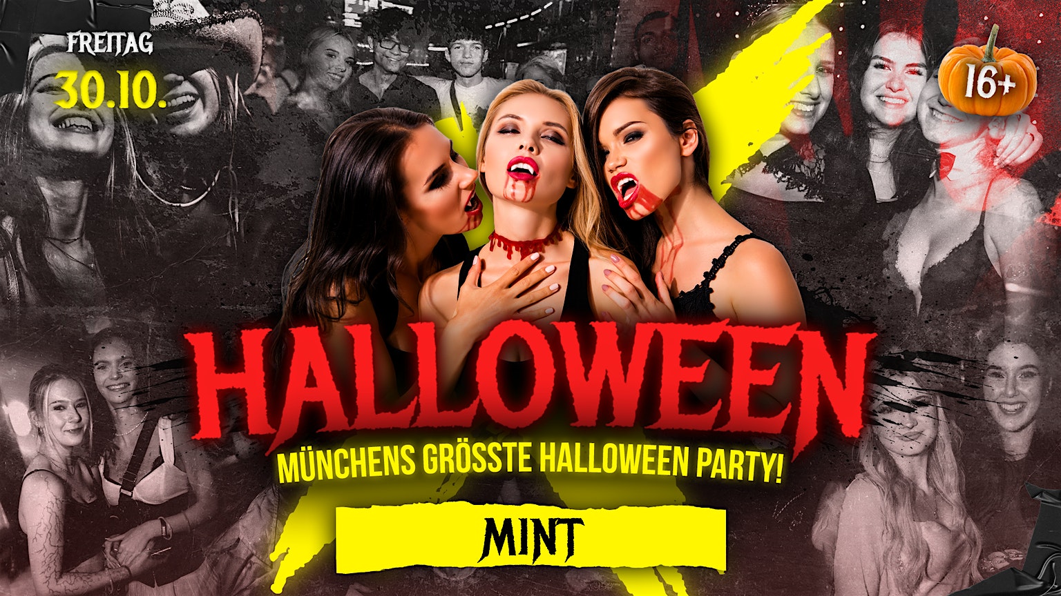 MÜNCHENS GRÖßTE HALLOWEEN PARTY