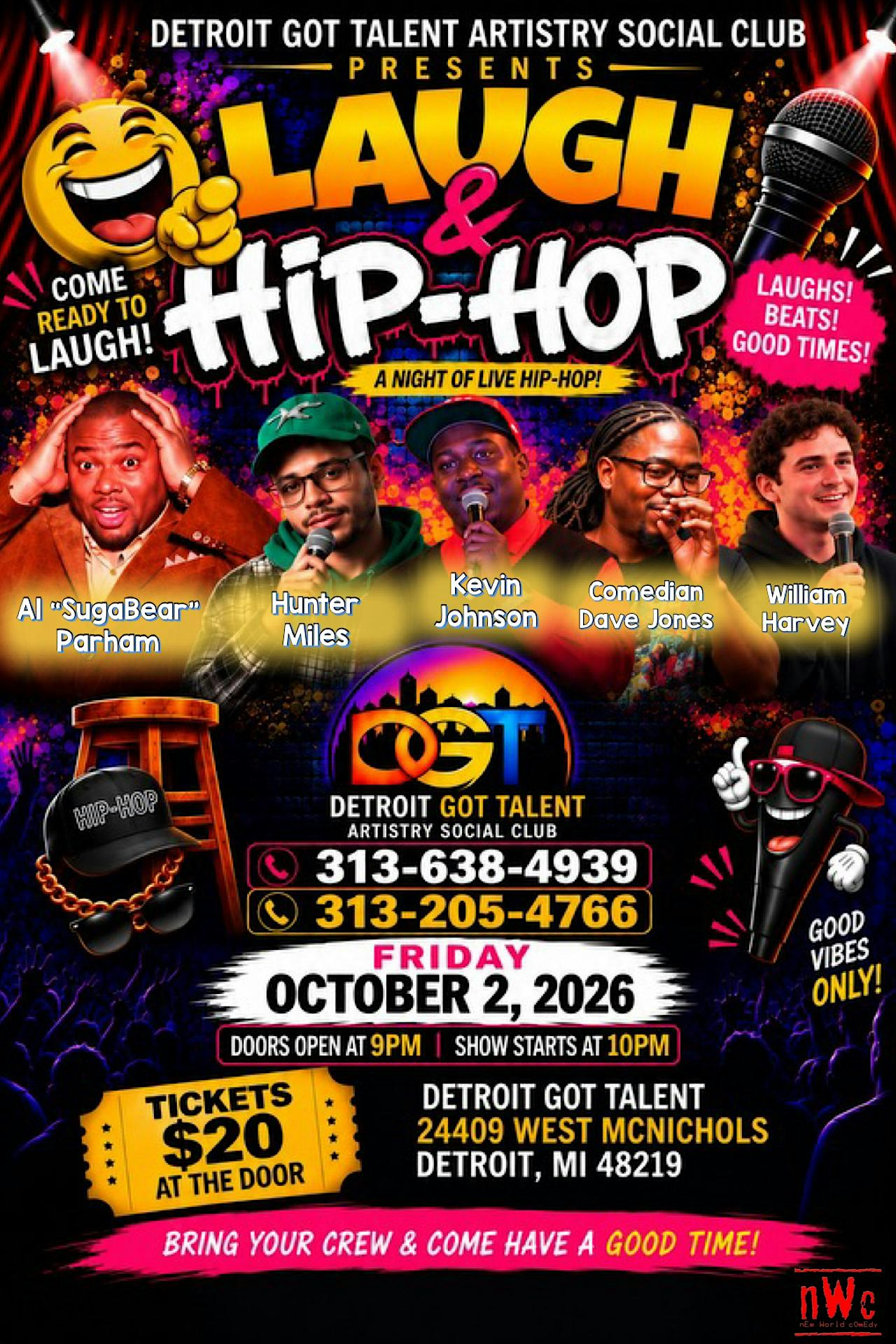LAUGH & HIPHOP DETROIT