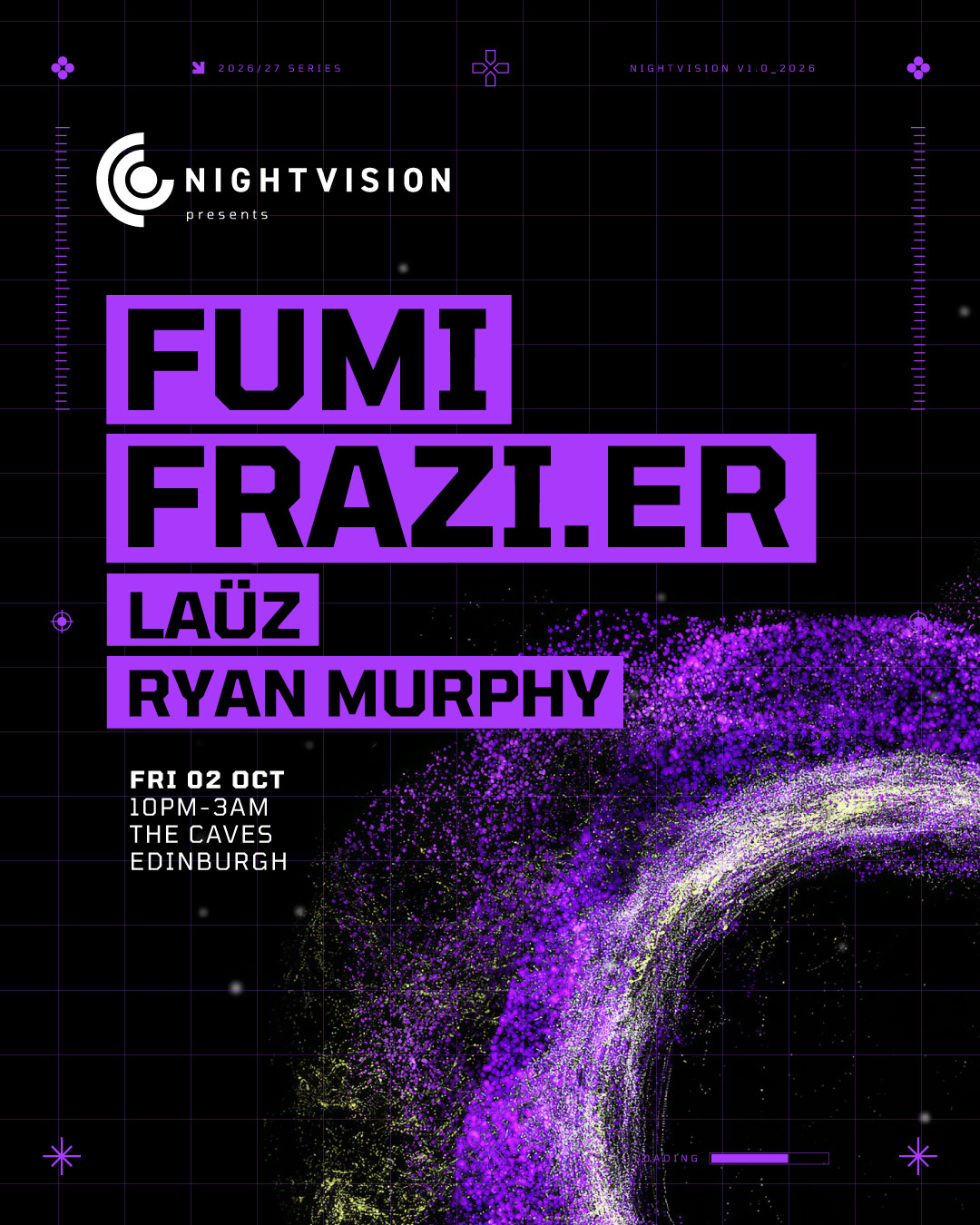 Nightvision presents FUMI & Frazi.er // Edinburgh