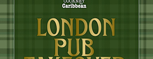 Cockney and Caribbean | London Pub Takeover | Edgar Wallace Pub 31st Oct
