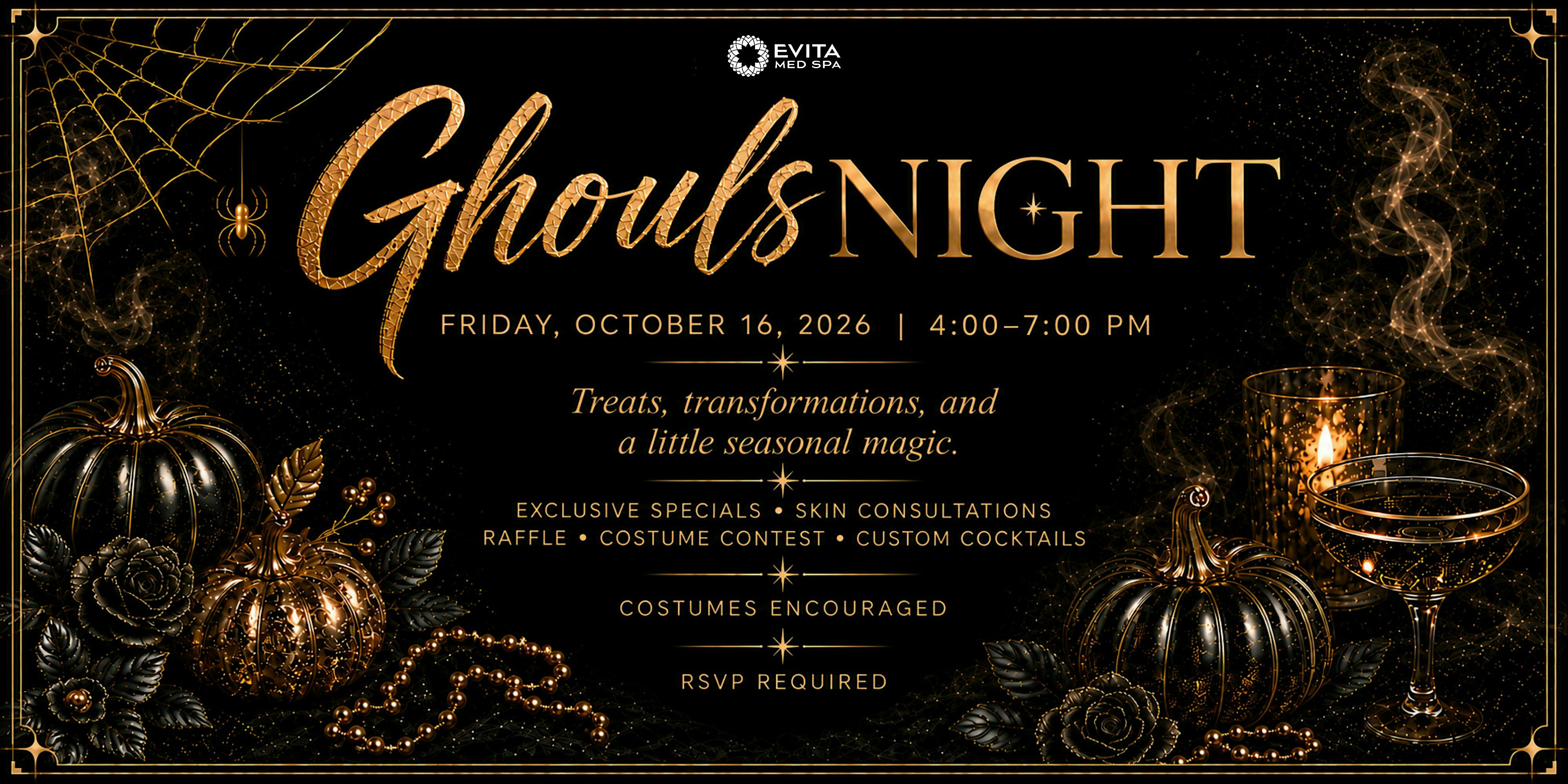 Ghouls Night at Evita Med Spa