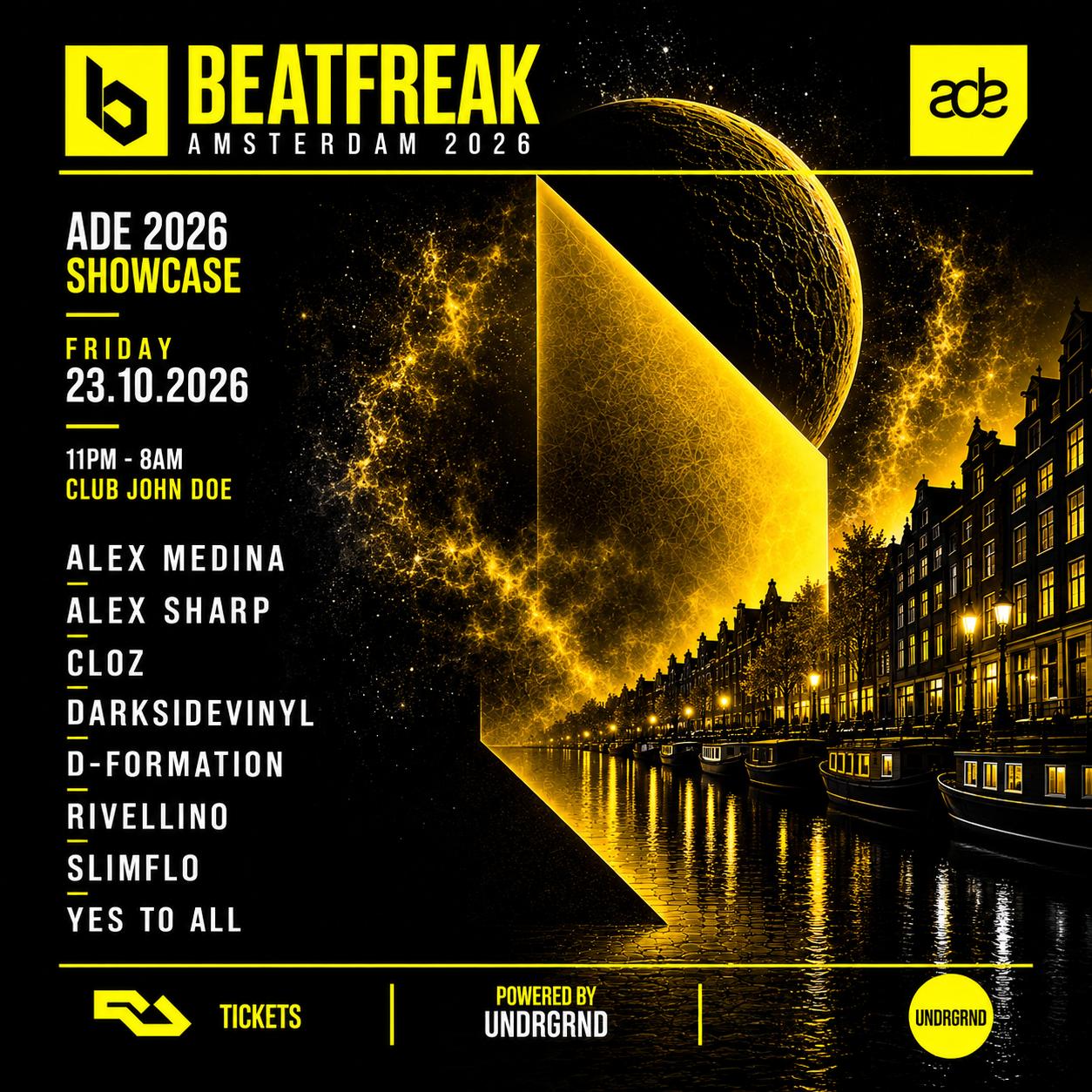 ADE 2026 - Beatfreak Records x UNDRGRND