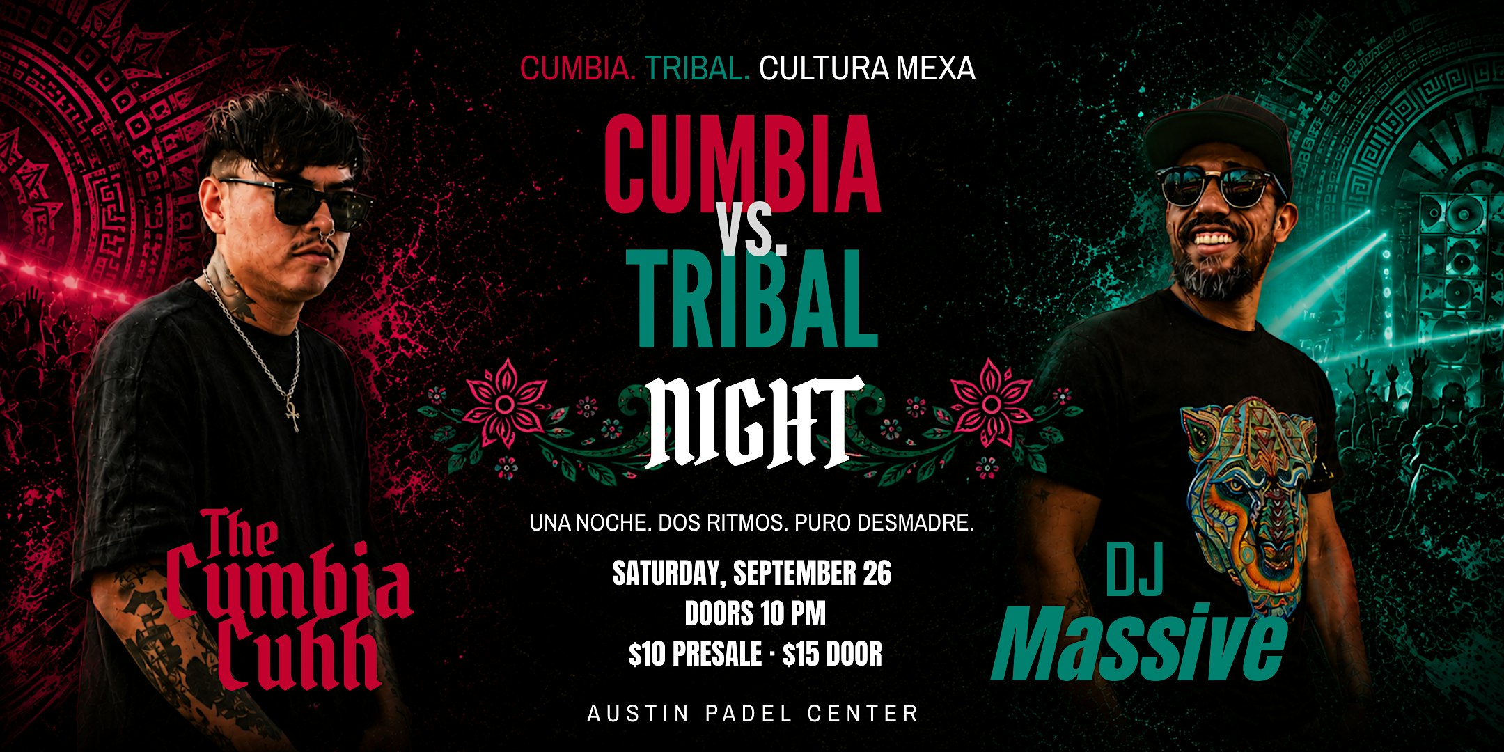 CUMBIA VS TRIBAL NIGHT