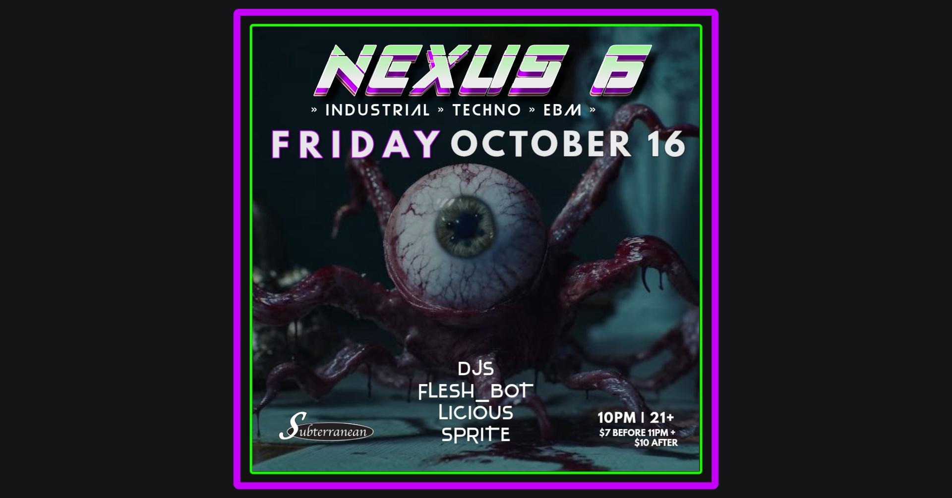 Nexus 6: Dark Industrial Techno