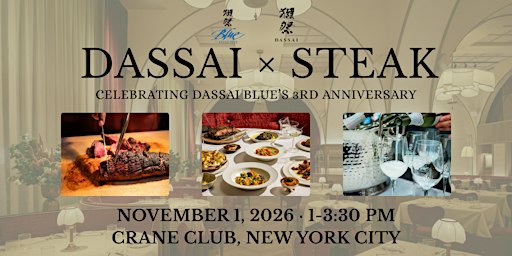 NY DASSAI PARTY Sake & Steak & Sushi