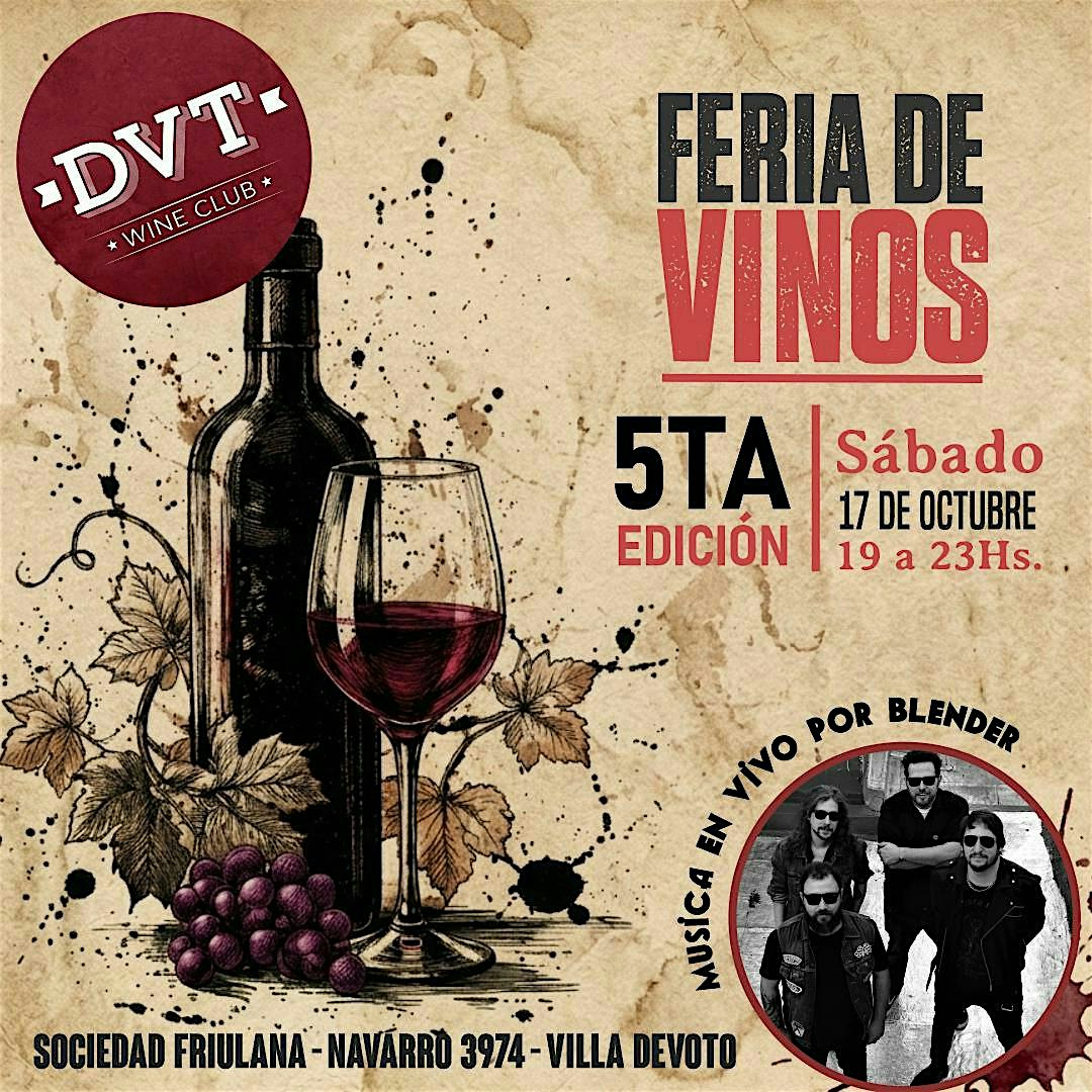 Feria de Vinos DVT Wine Club 5ta Edición, Villa Devoto