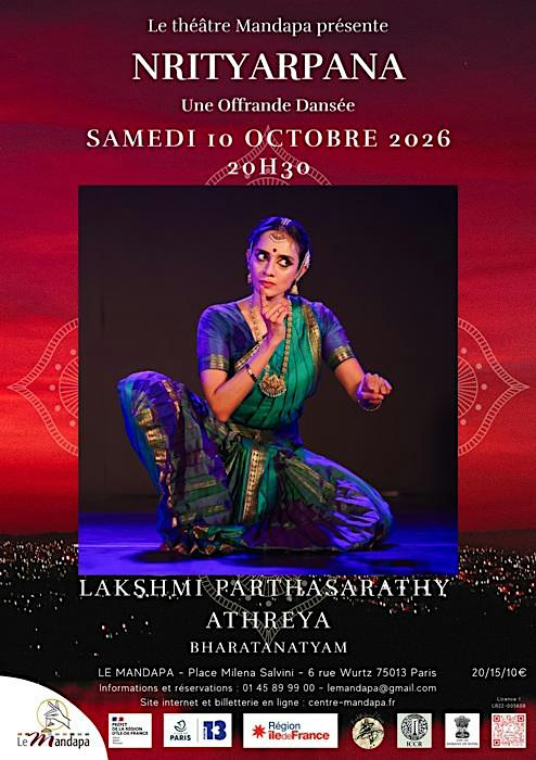 Nrityarpana - Une offrande dansée - Bharatanatyam