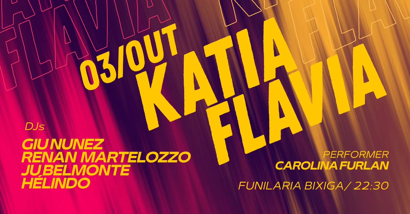 Katia Flavia Na Funilaria - 03/10 - Sabado