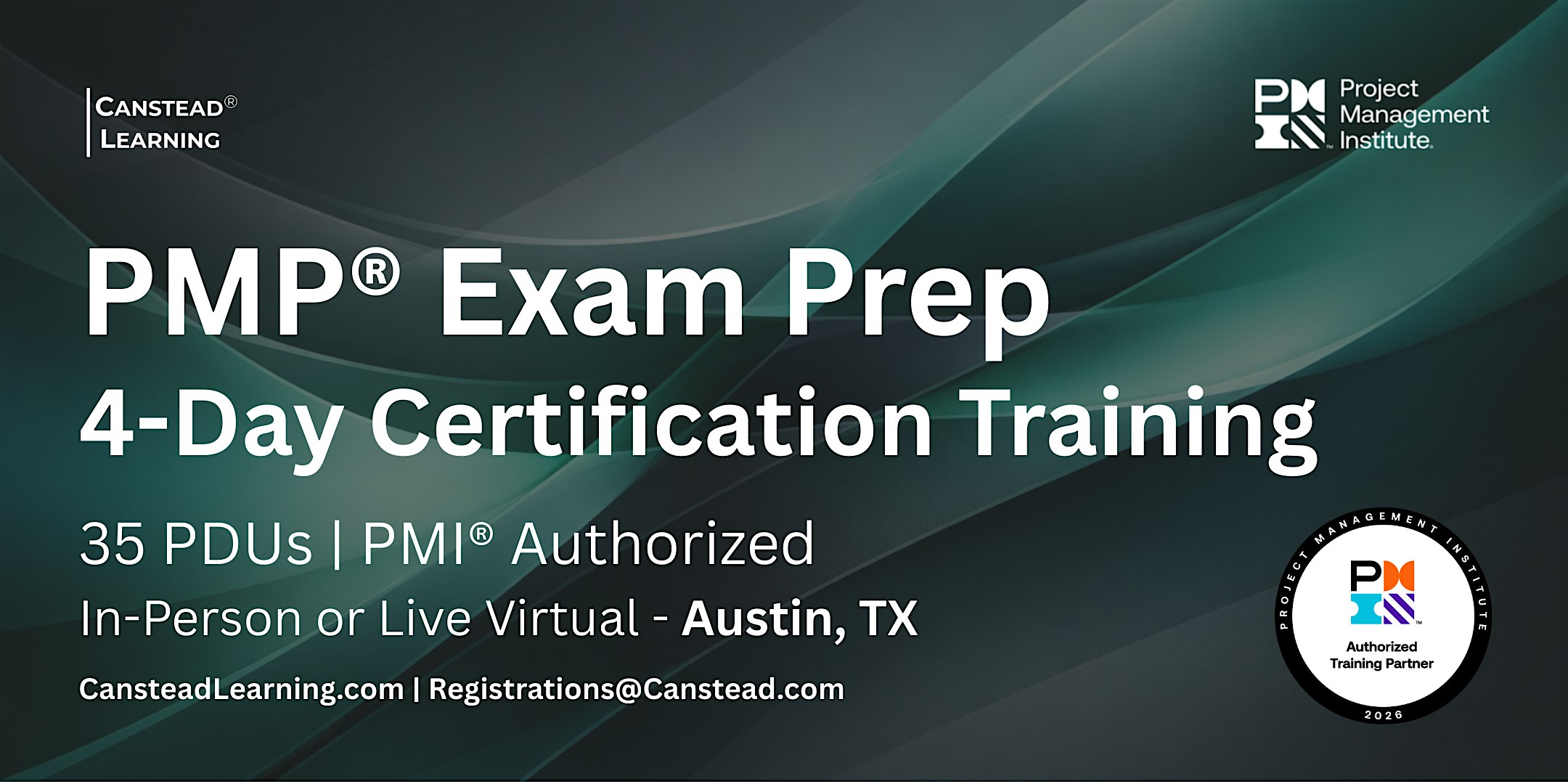 PMP® Exam Prep Certification Training (Austin) - 4 Fridays (Weekly)