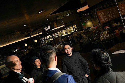 STITCH COFFEE FISH MARKET: COFFEE CUPPING