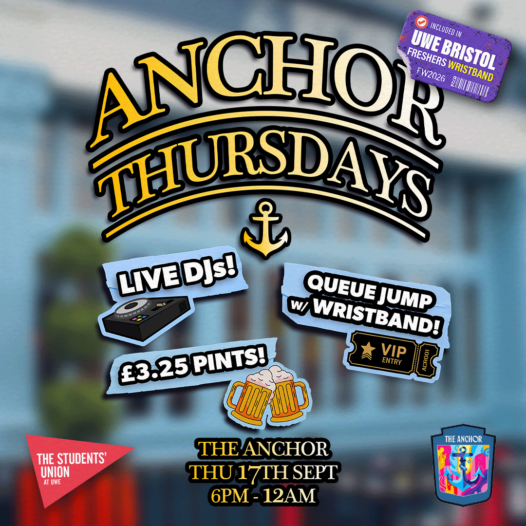 UWE Bristol Official Freshers - Anchor Thursdays