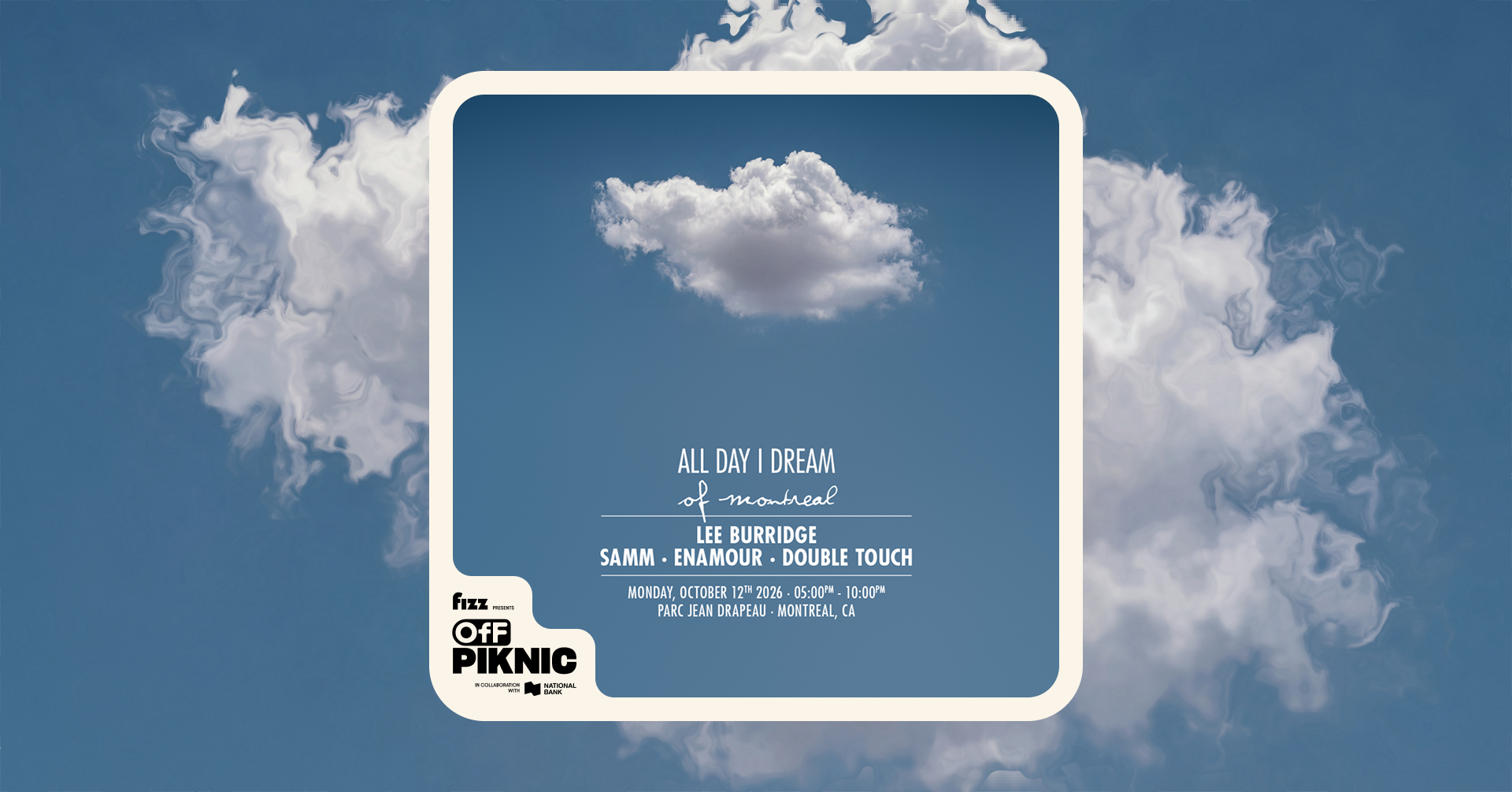 All Day I Dream - Parc Jean-Drapeau